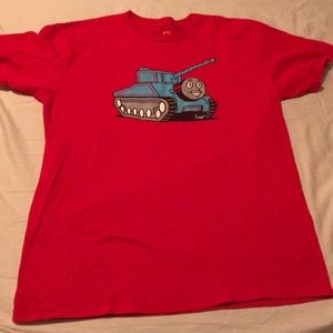 Men’s “Thomas the Tank” novelty/funny T-shirt L